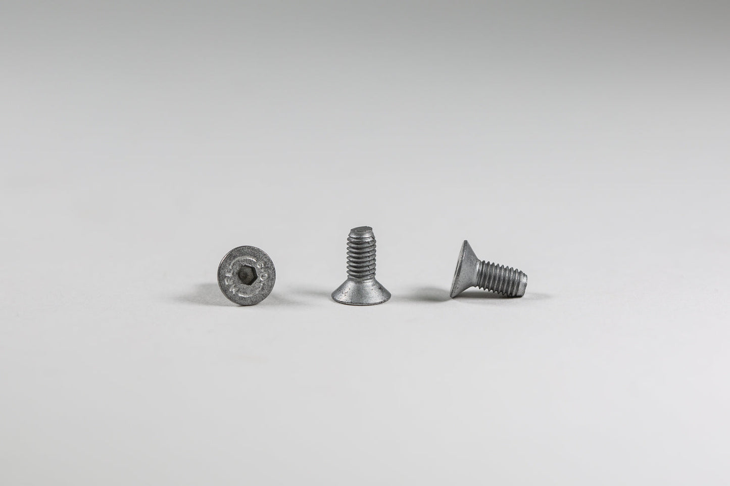 0335 Aluminum Skid Pad Hardware Kit 5x12 Flat Head (NO O-RING) - Woodcraft Technologies