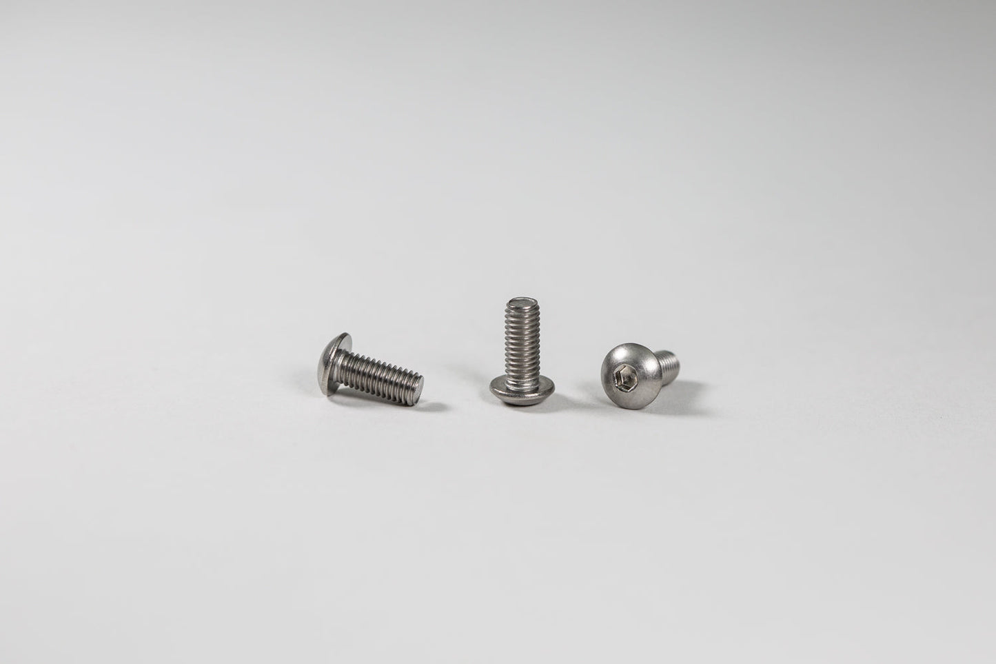 0407 Aluminum Skid Pad Hardware Kit5x12 Button Head NO o-ring - Woodcraft Technologies