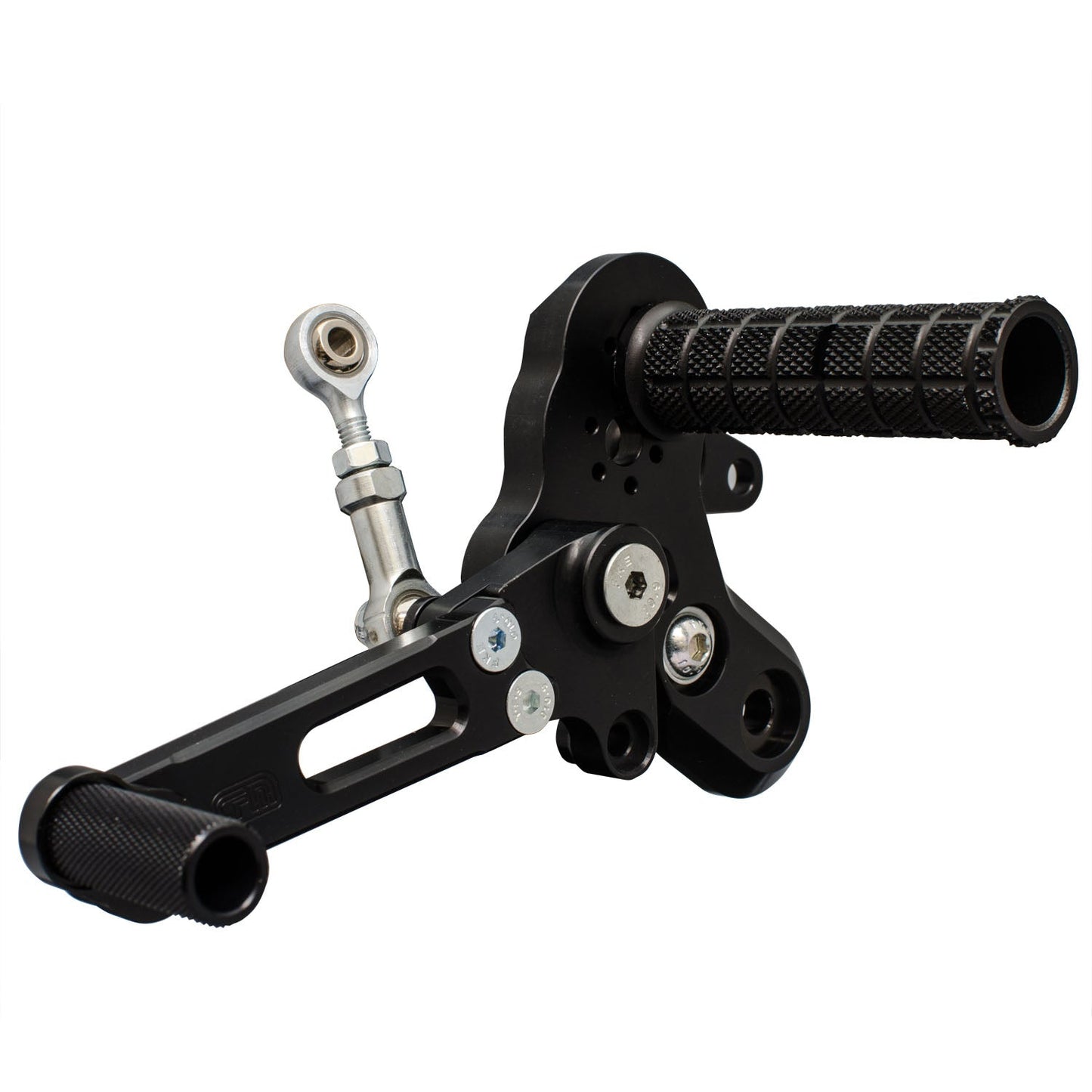05-0108B Kawasaki Z125 2017-20 Complete Rearset Kit w/ Pedals - GP Shift - Woodcraft Technologies
