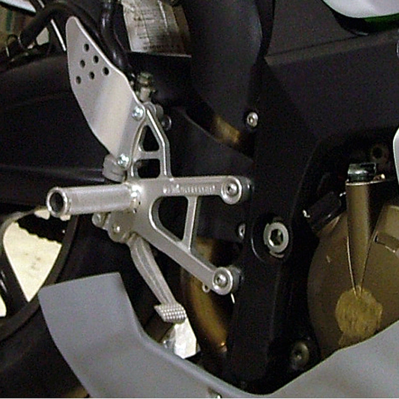 05-0145 Kawasaki ZX6 2005-06 Rearset - Woodcraft Technologies