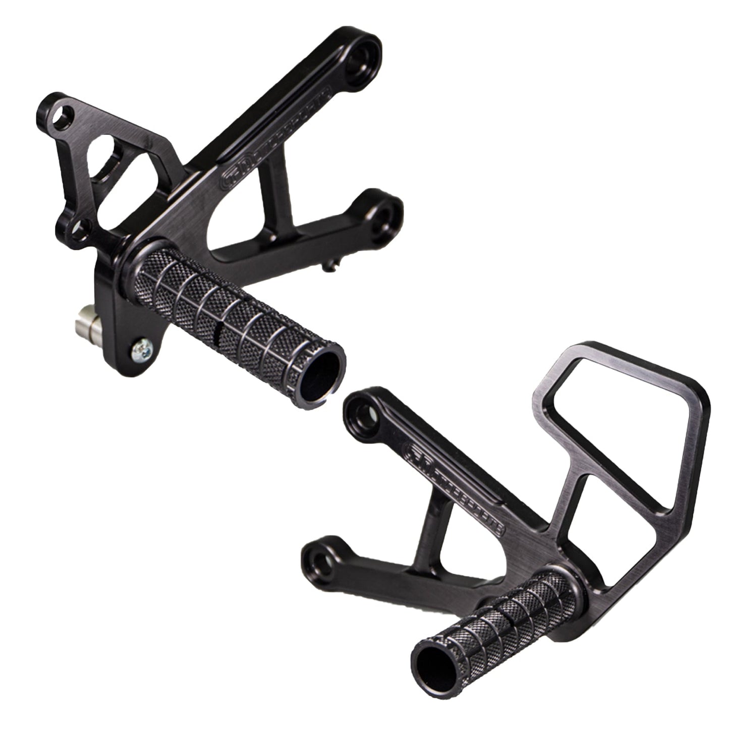 05-0147 Kawasaki Ninja ZX6 2007-08 Rearset - Woodcraft Technologies