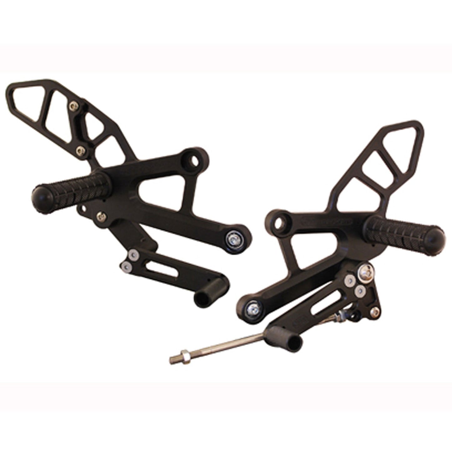 05-0375B Honda CBR250R/300R Complete Adjustable Rearset - STD Shift