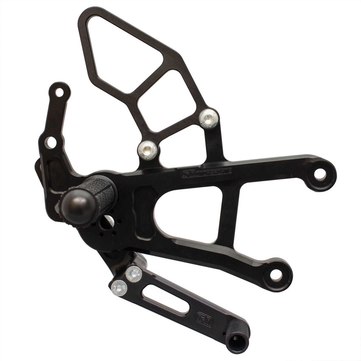 05-0416B Yamaha FZ10 2017 MT10 2018-20 Complete Rearset Kit w/ Pedals - STD/GP Shift - Woodcraft Technologies