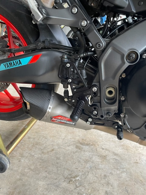 05-0419B Yamaha MT09 Rearset Kit, Complete W/Pedals