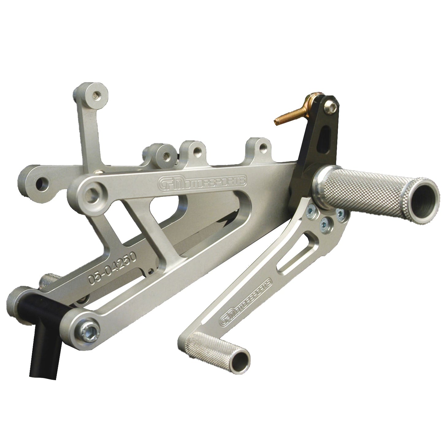 05-0425B Yamaha YZF-R1 2004-06 YZF-R1LE 2004-06 Complete Rearset Kit w/ Pedals - STD Shift - Woodcraft Technologies