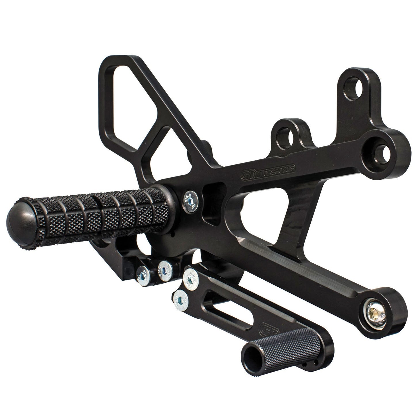 05-0457B Yamaha YZF-R6 2006-20 Complete Rearset Kit w/ Pedals - GP Shift - Woodcraft Technologies