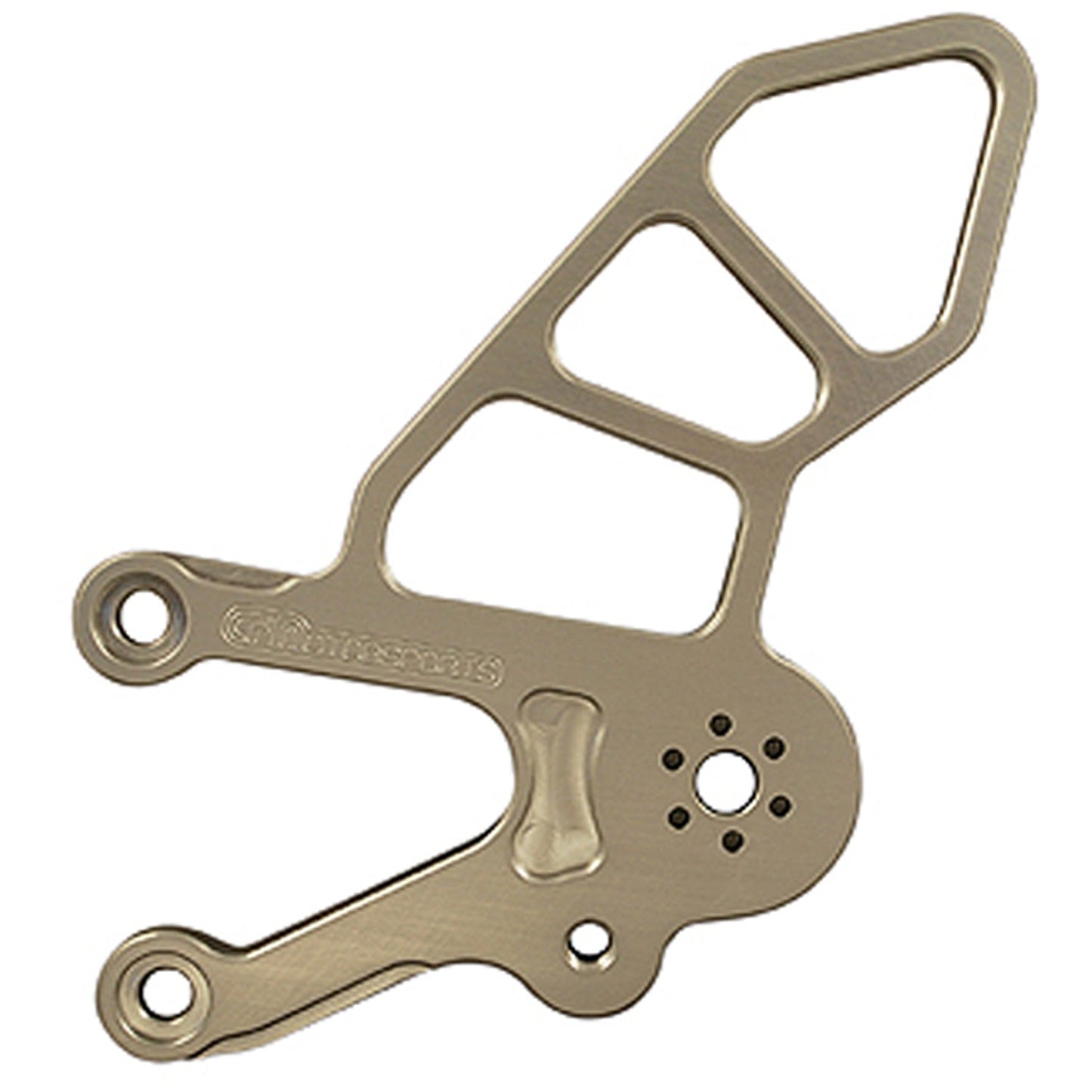 05-0740L Aprilia RSV4/Tuono V4 Left Rearset Bracket - Woodcraft Technologies
