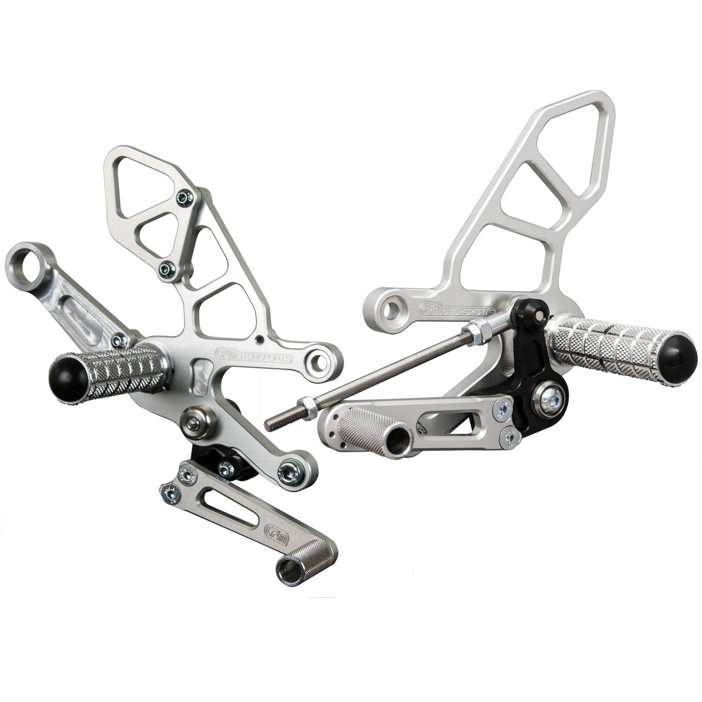 05-0742B Aprila RSV4 2011-16, Tuono V4 2011-16 Complete Rearset Kit w/ Pedals - STD Shift - Woodcraft Technologies