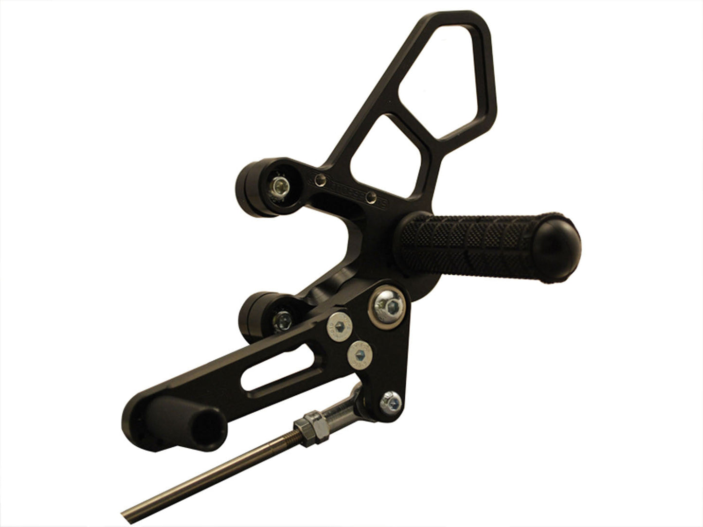 05-4225B Suzuki SV650 - STD Shift Complete Rearset W/Pedals - Woodcraft Technologies