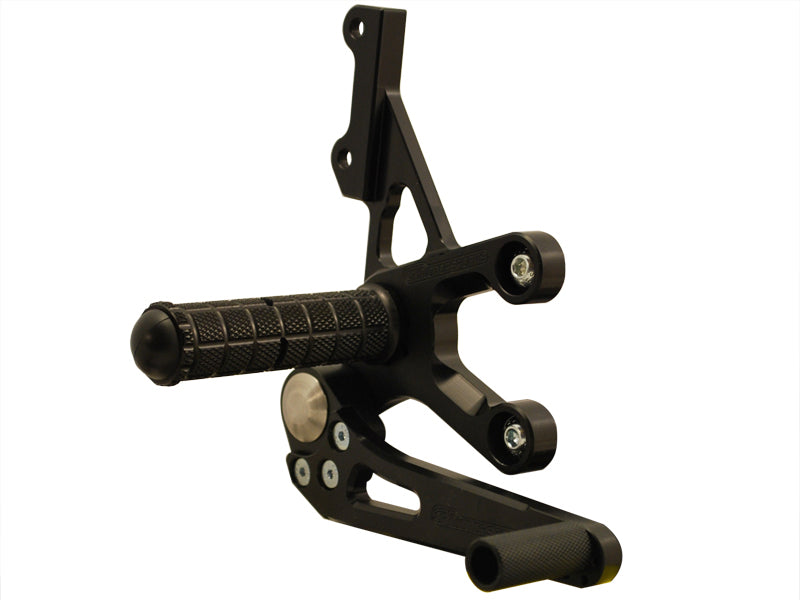 05-4225B Suzuki SV650 - STD Shift Complete Rearset W/Pedals - Woodcraft Technologies