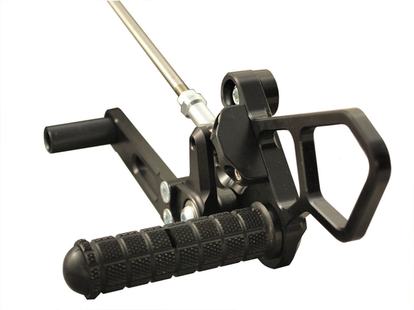 05-4227B Suzuki SV650 2003-09 Complete Rearset Kit w/ Pedals - GP Shift - Woodcraft Technologies