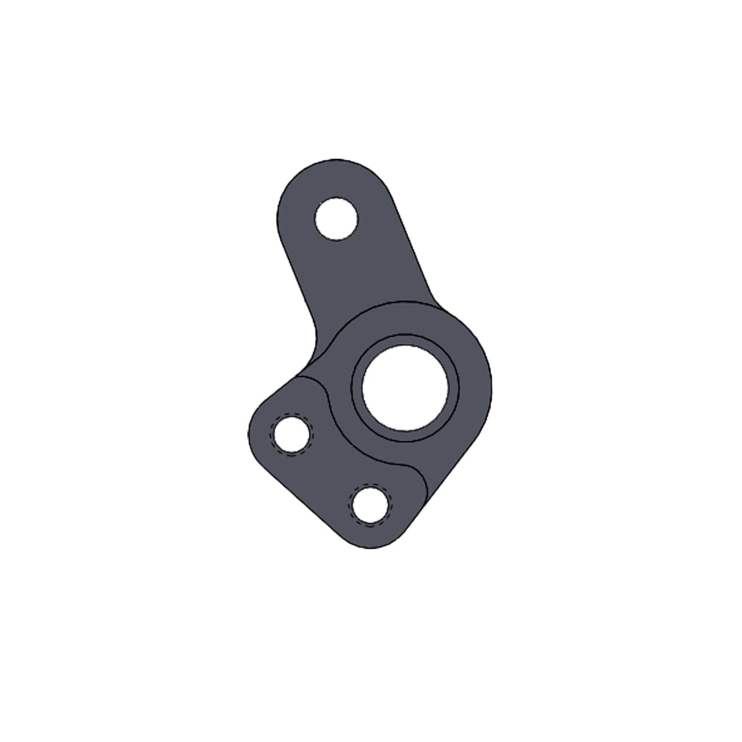 08-0652P Shift Pedal Pivot, Ducati Hypermotard 2013-15, 939 2016-18 - Woodcraft Technologies