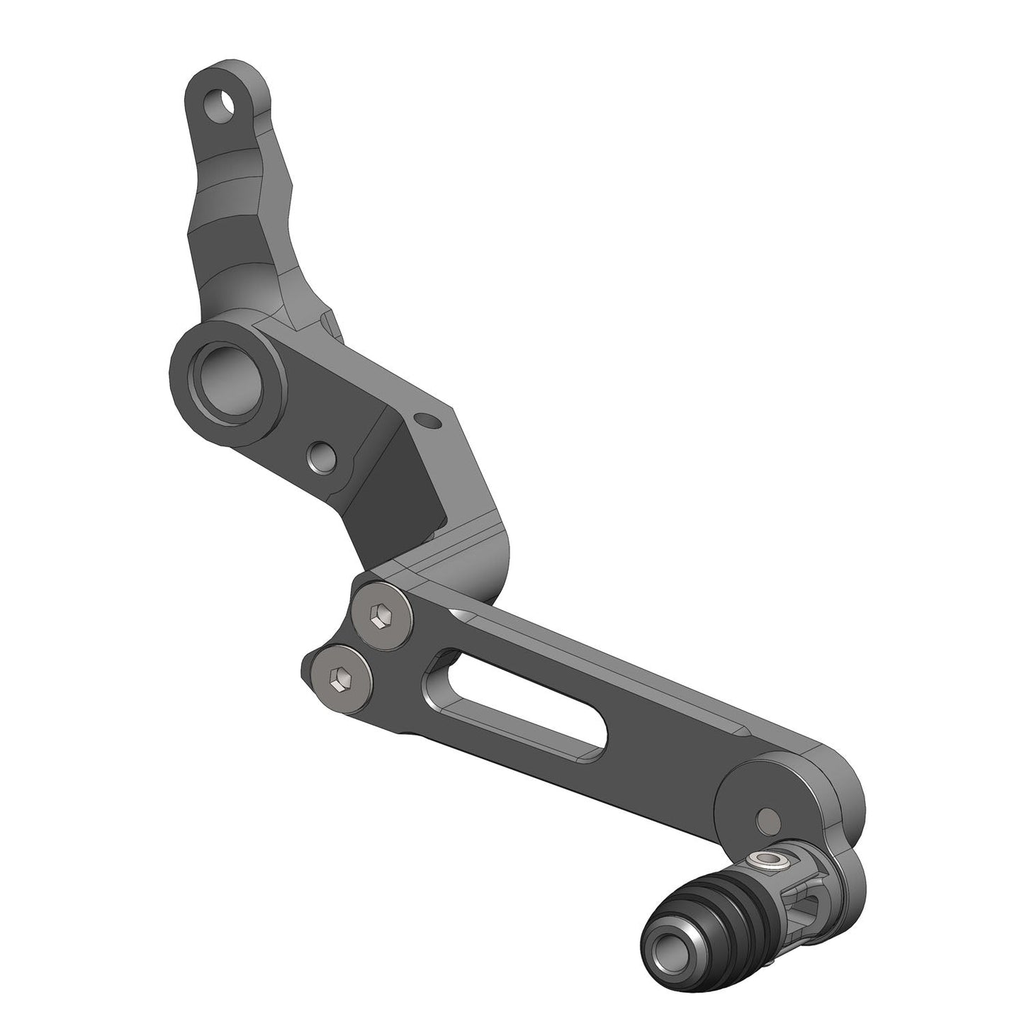 09-0670 Brake Pedal Assembly, Ducati Diavel 2011-20 - Woodcraft Technologies