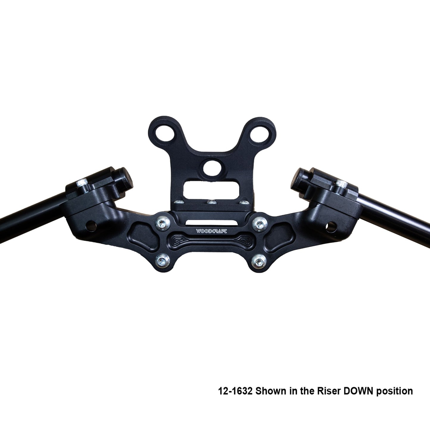 Ducati Monster 1200 2017-21 Clipon Adapter Plate w/Gauge Mount 1.5" Standard Rise