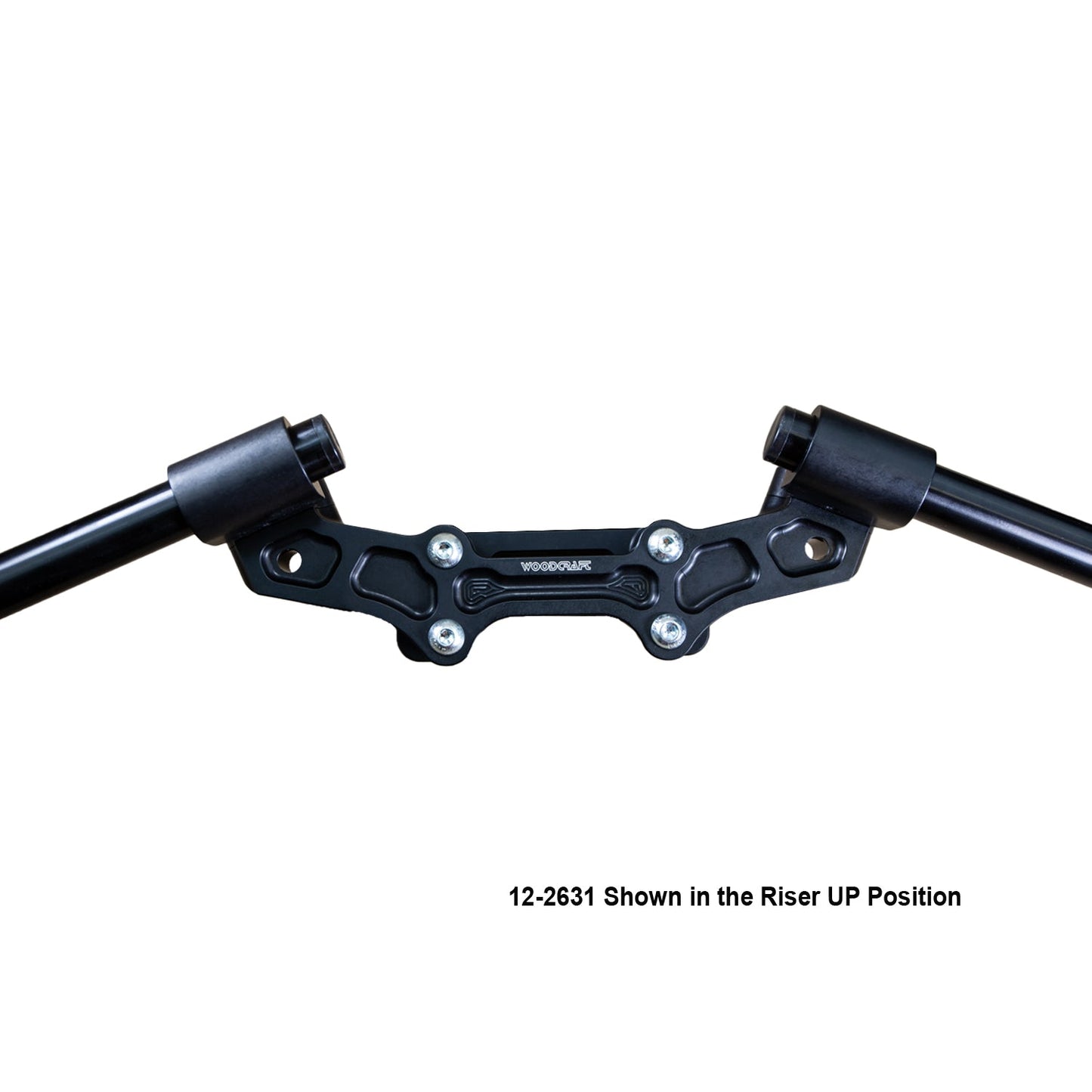 Clipon Adapter Plate w/ XL Black Bars Ducati Monster 821 2014-17