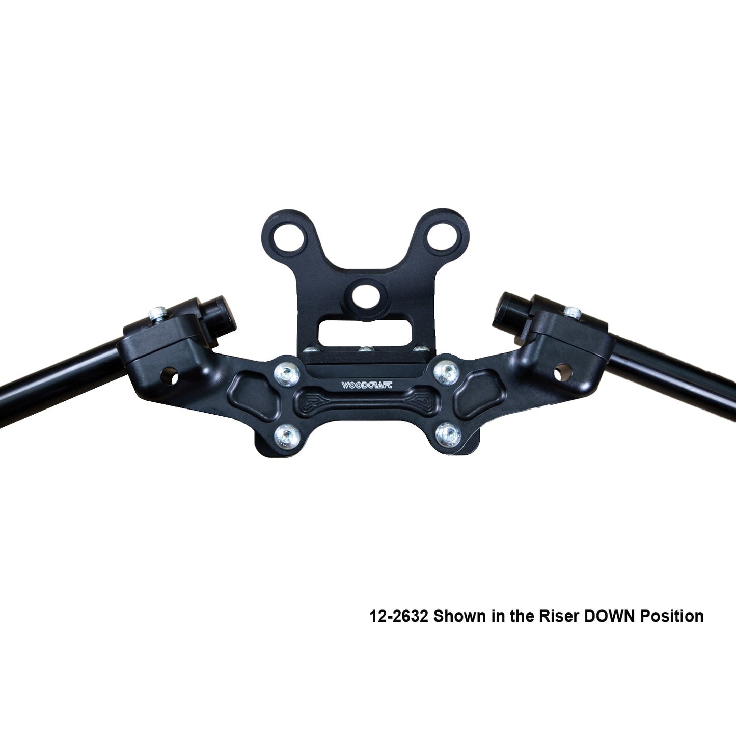 Ducati Monster 1200 2017-21 Clipon Adapter Plate w/Gauge Mount 1.5" Standard Rise