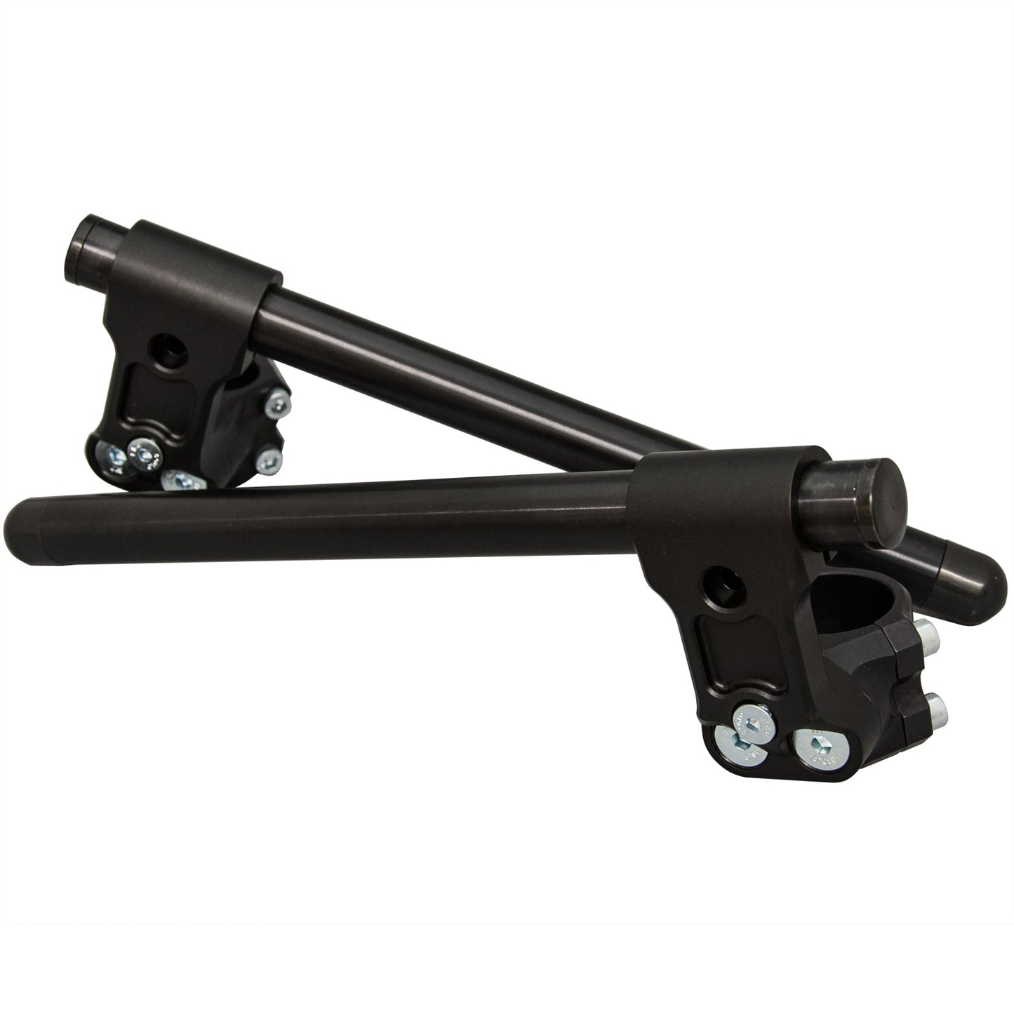 Kawasaki Ninja 400 41mm Riser Clipon Assembly with 2-1/2" Rise (street or track) - Woodcraft Technologies