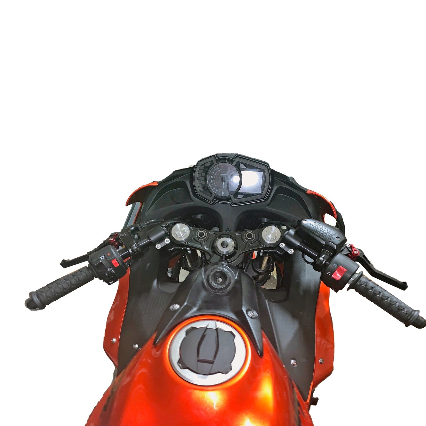 Woodcraft 75MM Rise Side Mount Adjustable Clip ons for Kawasaki Ninja 650, Z650 2017-20 - Woodcraft Technologies