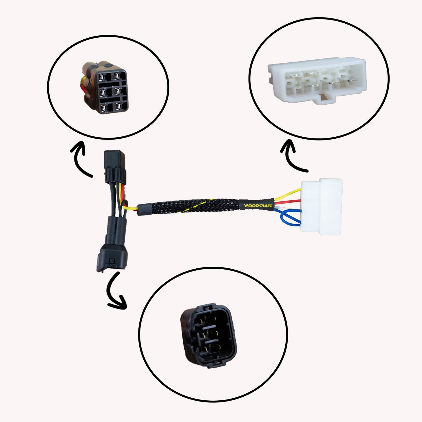 43-0118 2002-06 Kawasaki ZX12R Keyswitch Elimination Harness