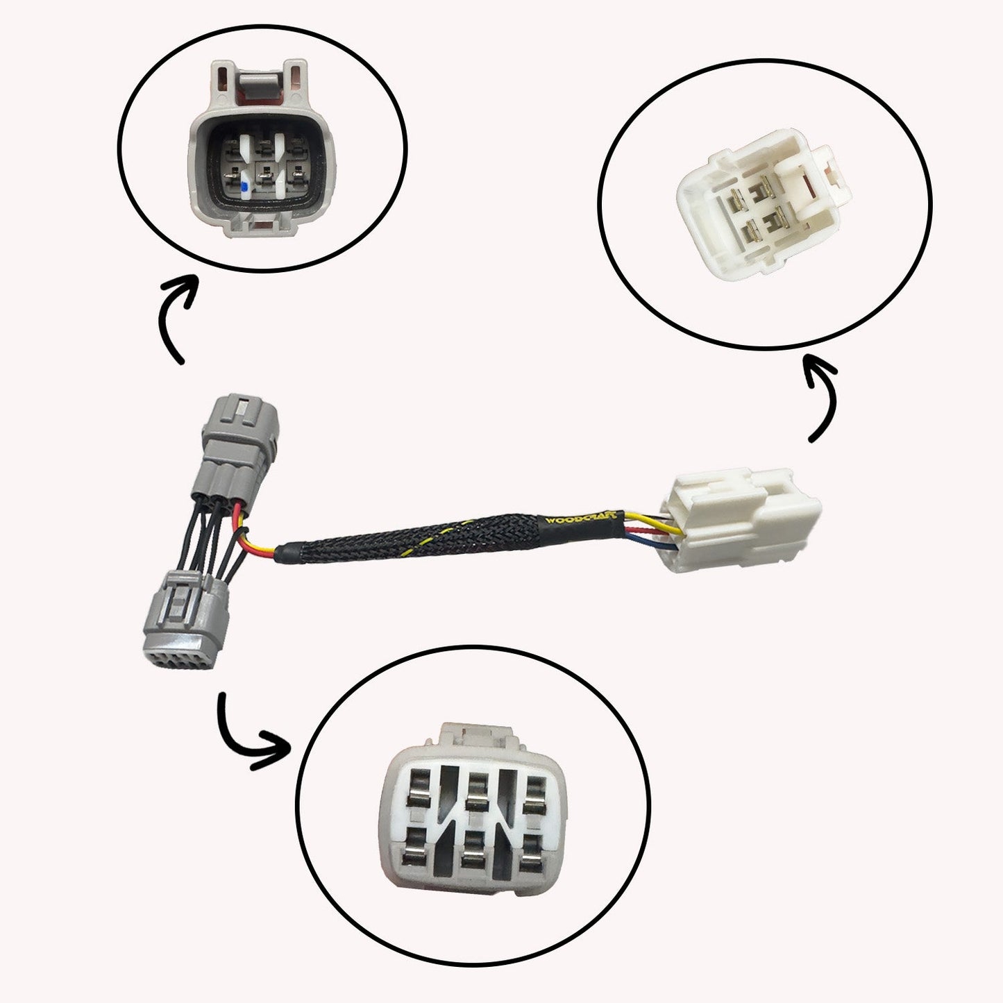 43-0137EU Kawasaki ZX-4RR Keyswitch Elimination Harness Assembly Euro Model W/Immobilizer