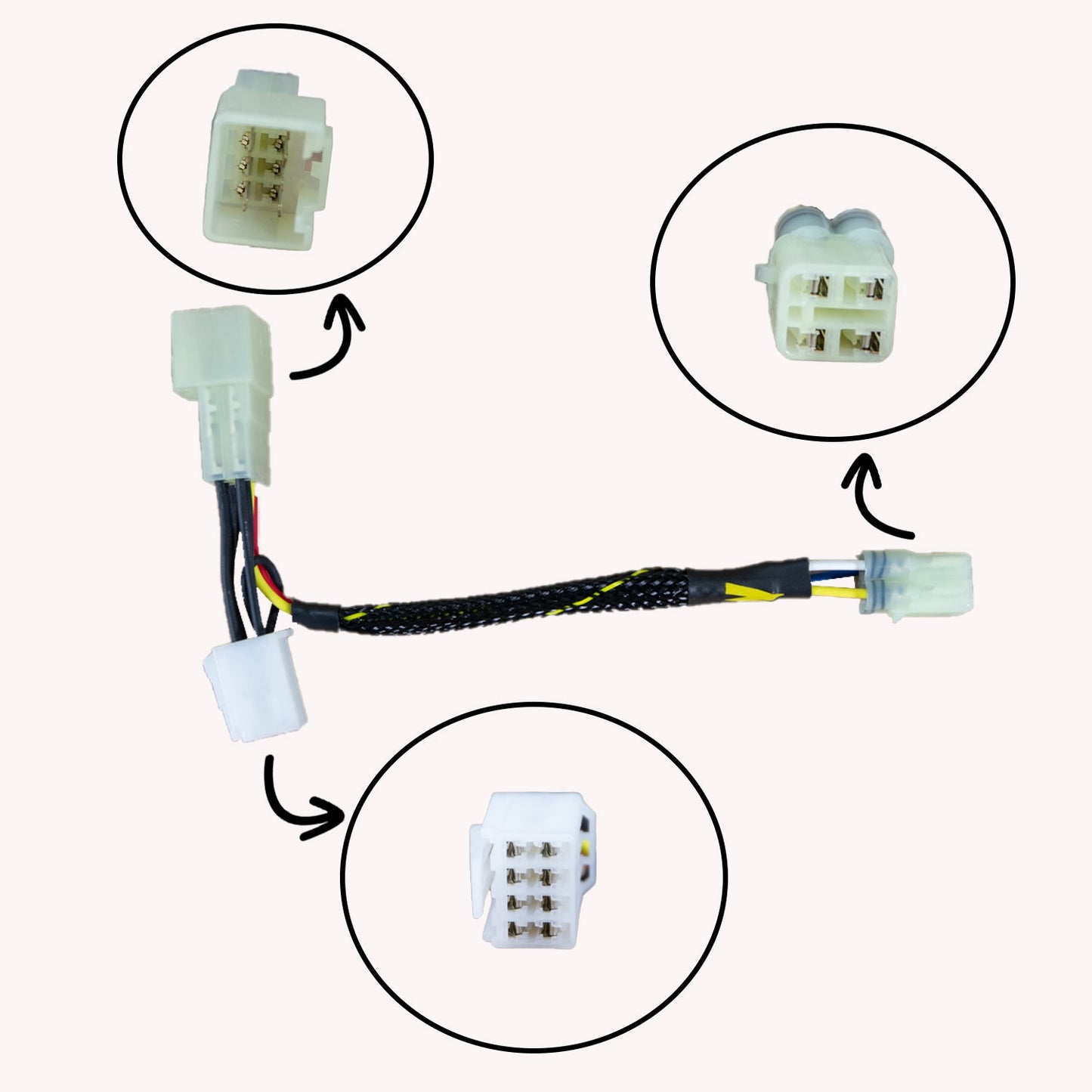 43-0202 Suzuki GSX-R1000/SV650/S/SV1000/S Keyswitch Elimination Harness