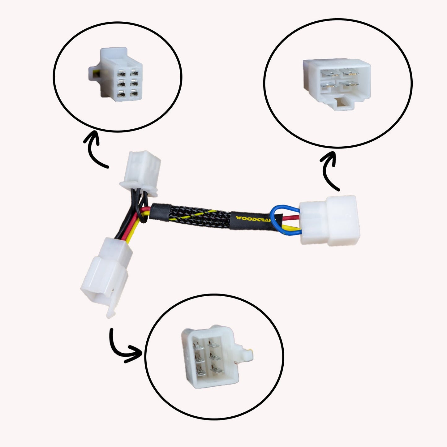 43-0440 1999-01 Yamaha R6 Keyswitch Elimination Harness