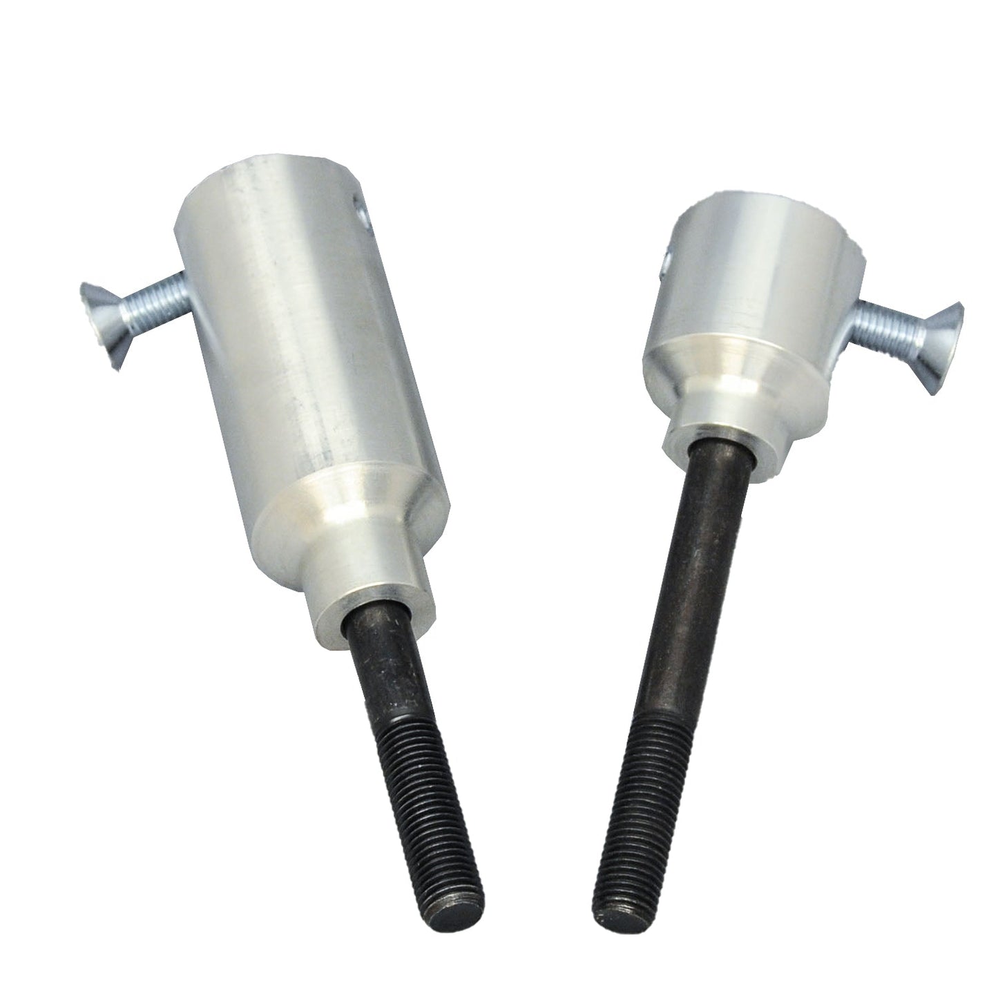 50-0145 Kawasaki ZX636/RR 2005-06 Frame Slider Base Kit (pucks sold separately) - Woodcraft Technologies