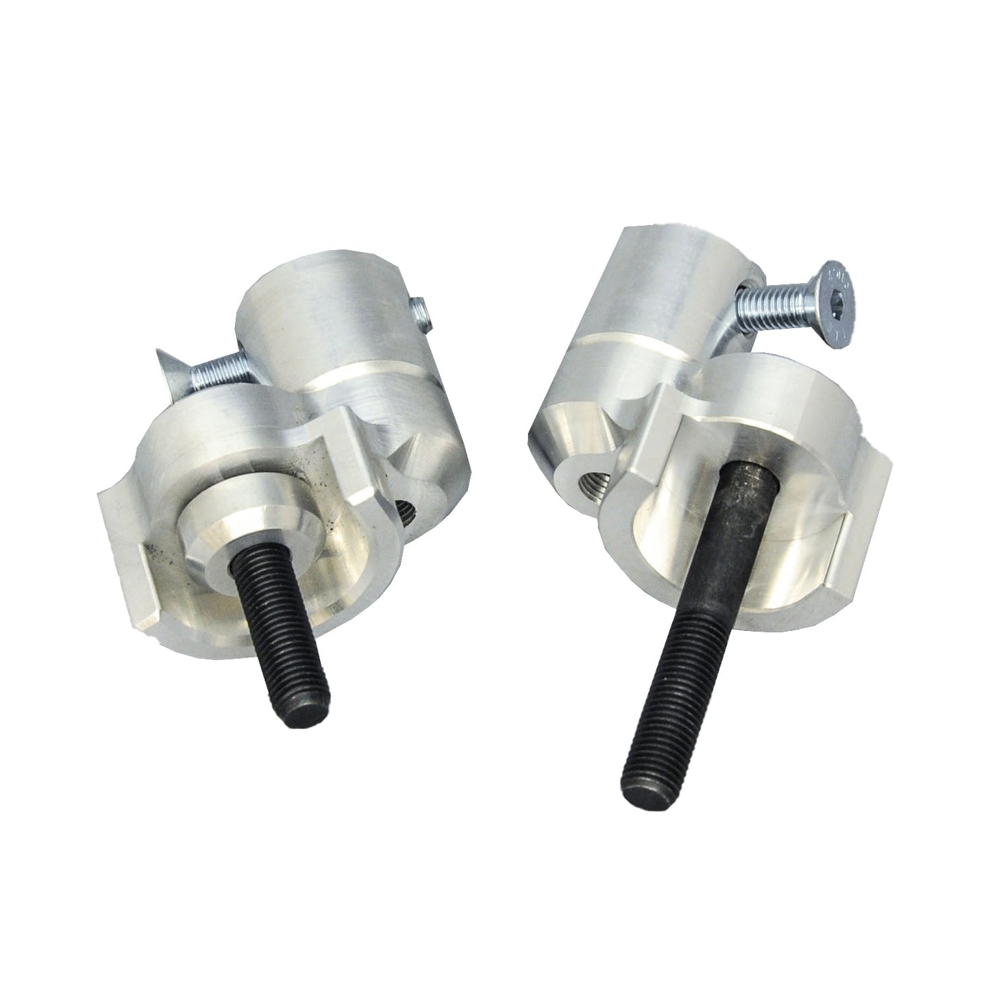 50-0149 Kawasaki ZX6R 2009-12 STREET USE Frame Slider Base Kit (pucks sold separately) - Woodcraft Technologies