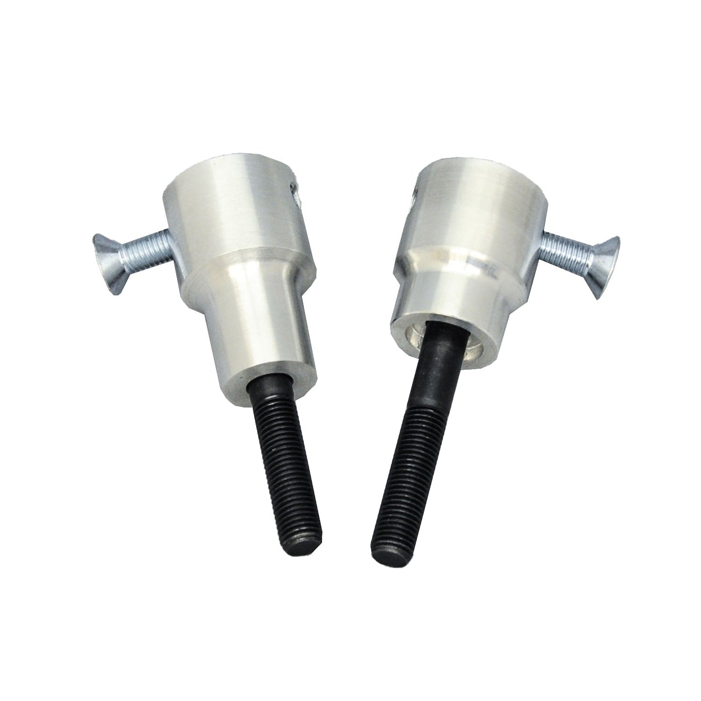 50-0150 Kawasaki ZX636R 2013-18 Frame Slider Base Kit (pucks sold separately) - Woodcraft Technologies
