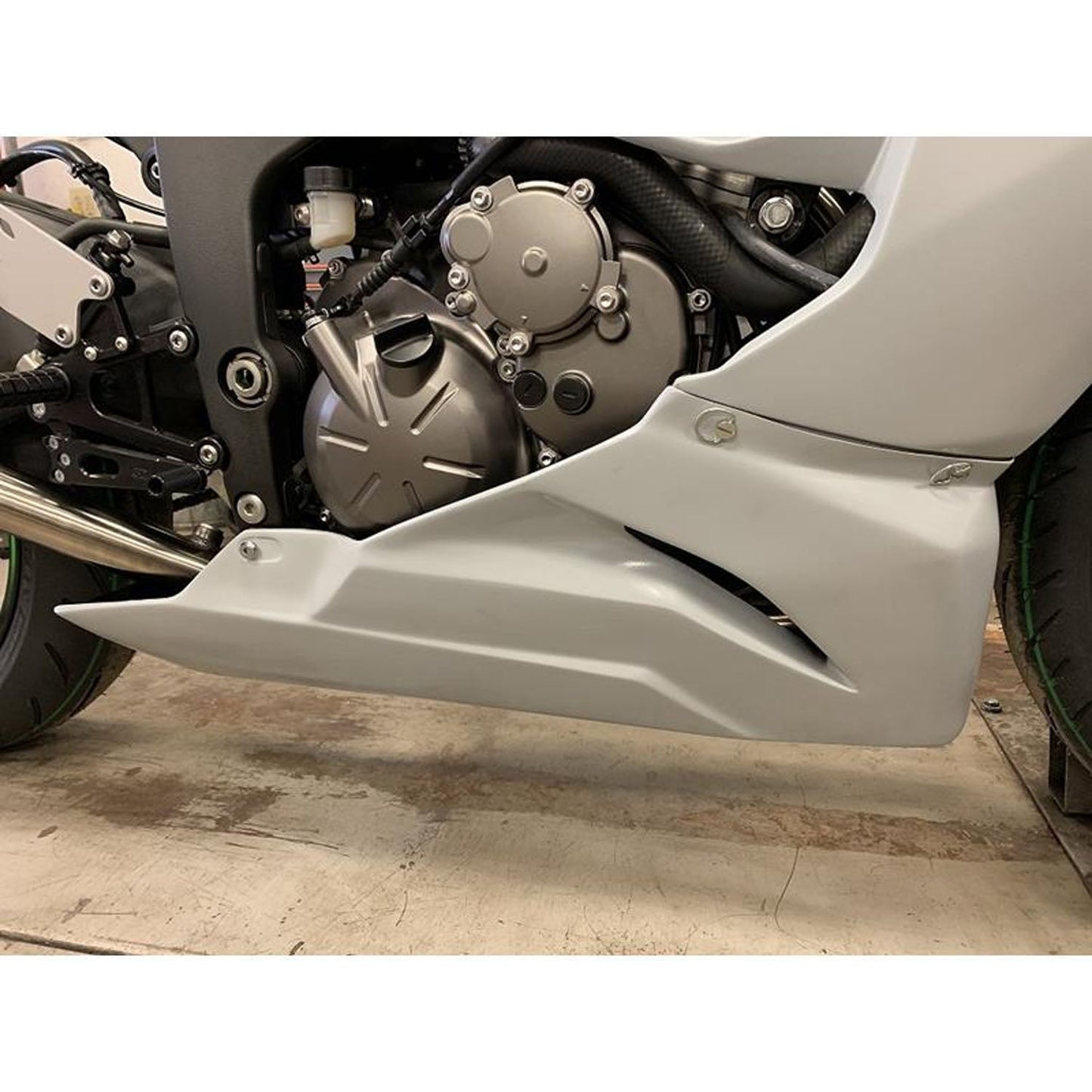 71-0150L Kawasaki ZX636R 2013-2019 Lower Fairing - Woodcraft Technologies