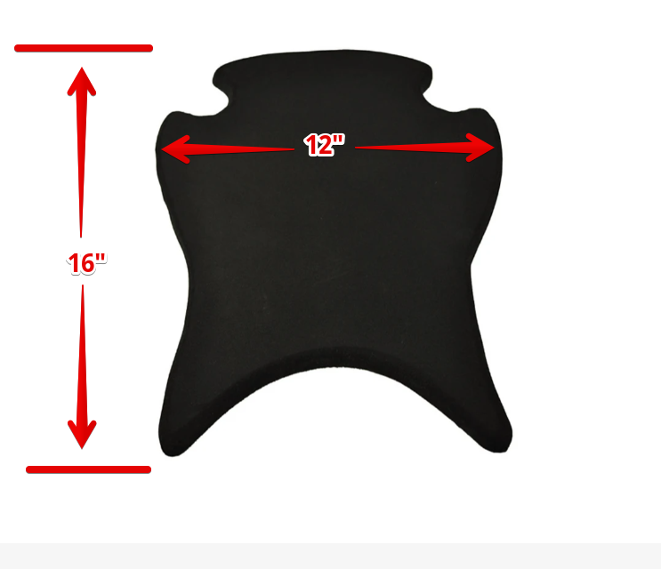 71-0502PAD Triumph 675/675R 2013-17 Superbike Tail Seat Pad - Woodcraft Technologies