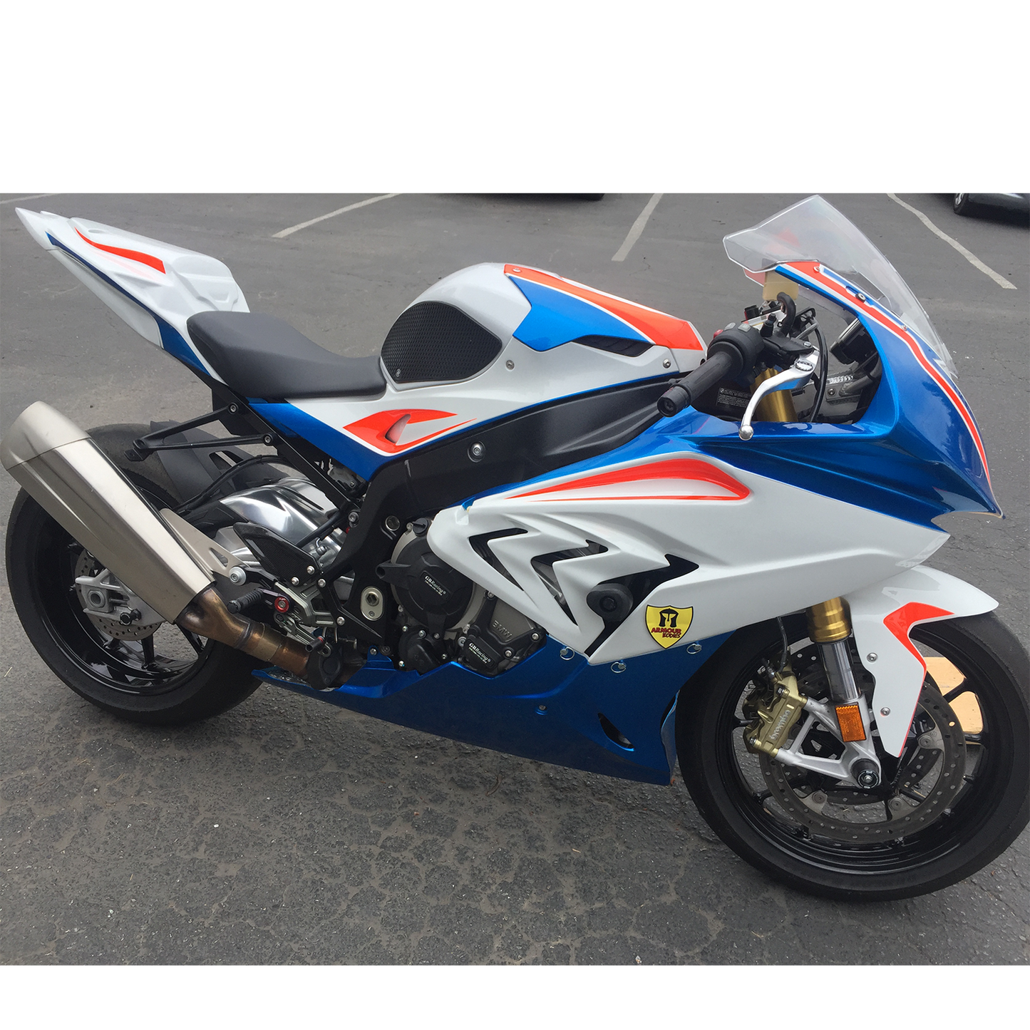 71-0755SS BMW S1000RR 2015-18 Supersport Kit - Woodcraft Technologies