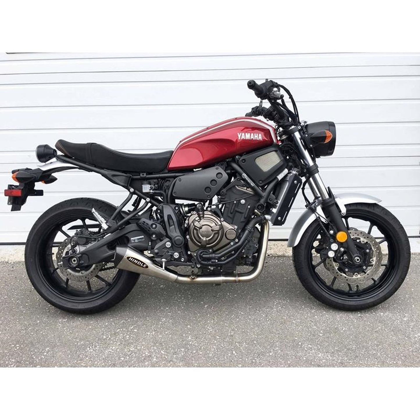 Hindle Evolution Megaphone Full System Yamaha FZ07, MT-07, XSR700 2015-20 - Woodcraft Technologies