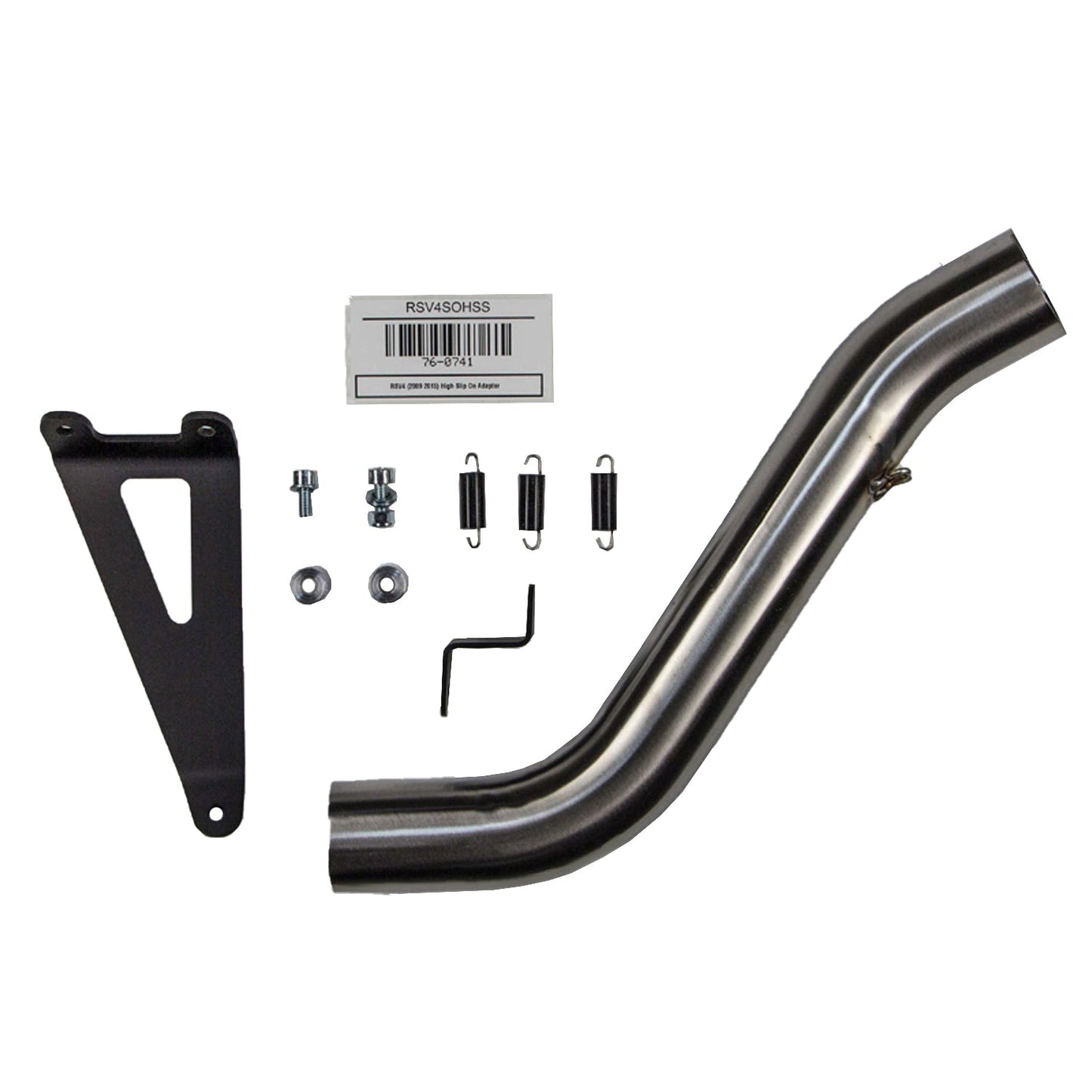 Aprilia RSV4 2009-15 Slipon Adapter High with Hanger(12225) - Woodcraft Technologies