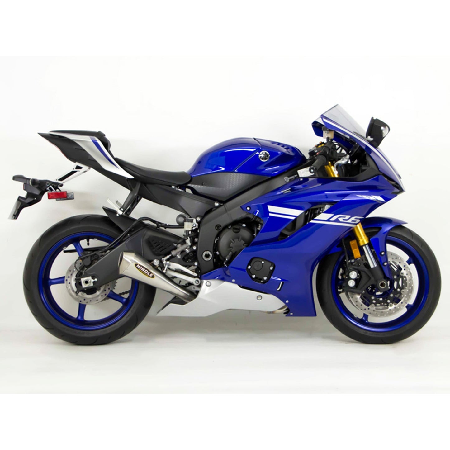Hindle Evolution Megaphone Slip-on System Yamaha R6 2006-20 - Woodcraft Technologies