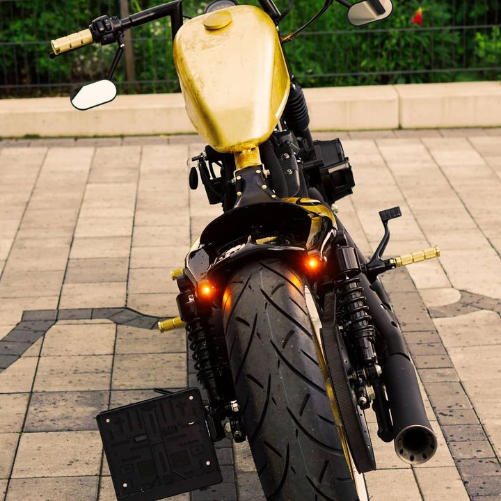 Atto DF Integral LED Tail, Brake Light & Turn Signal, Black Body