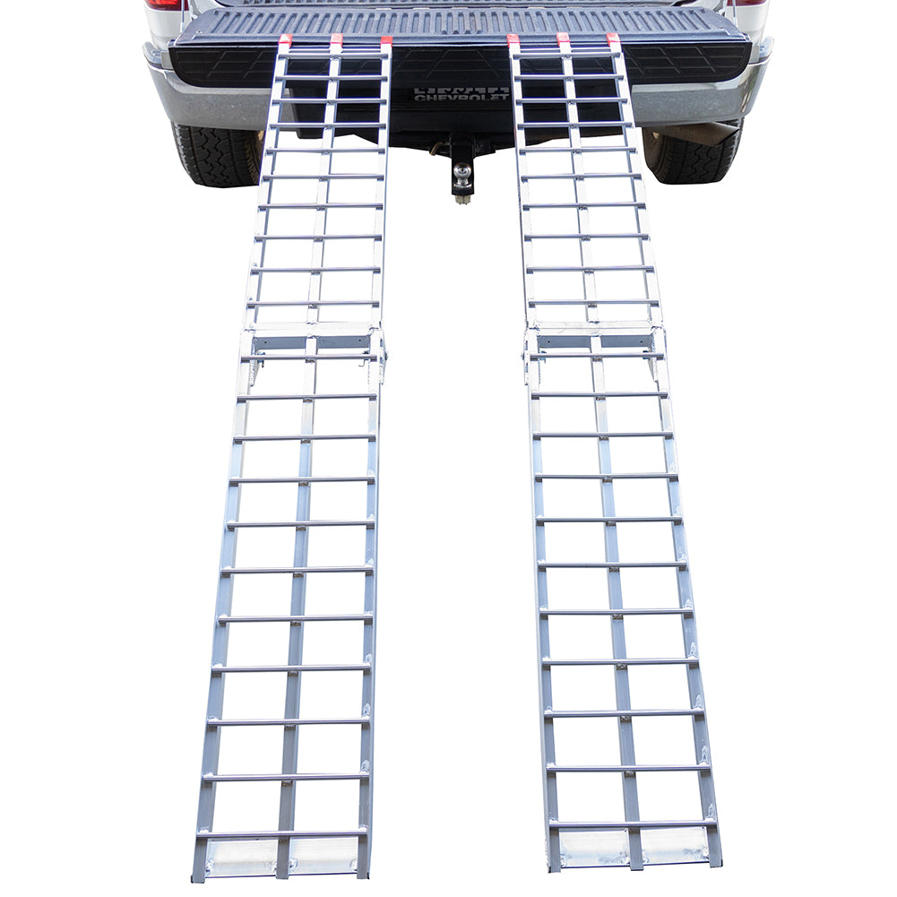 Pit Posse Pair Folding Arched Ramp 7' 4In X 11In 1