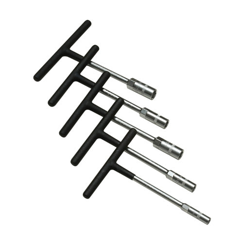 Pit Posse 5 Piece Mini T-Set With Dipped Handle