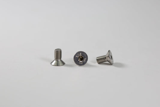0249 Alum. Skid Pad Hardware Kit5x10 Flat Head (NO O-RING) - Woodcraft Technologies