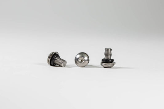 0440 SS Skid Pad Hardware Kit 5x10 Button Head w/o-ring and washer - Woodcraft Technologies