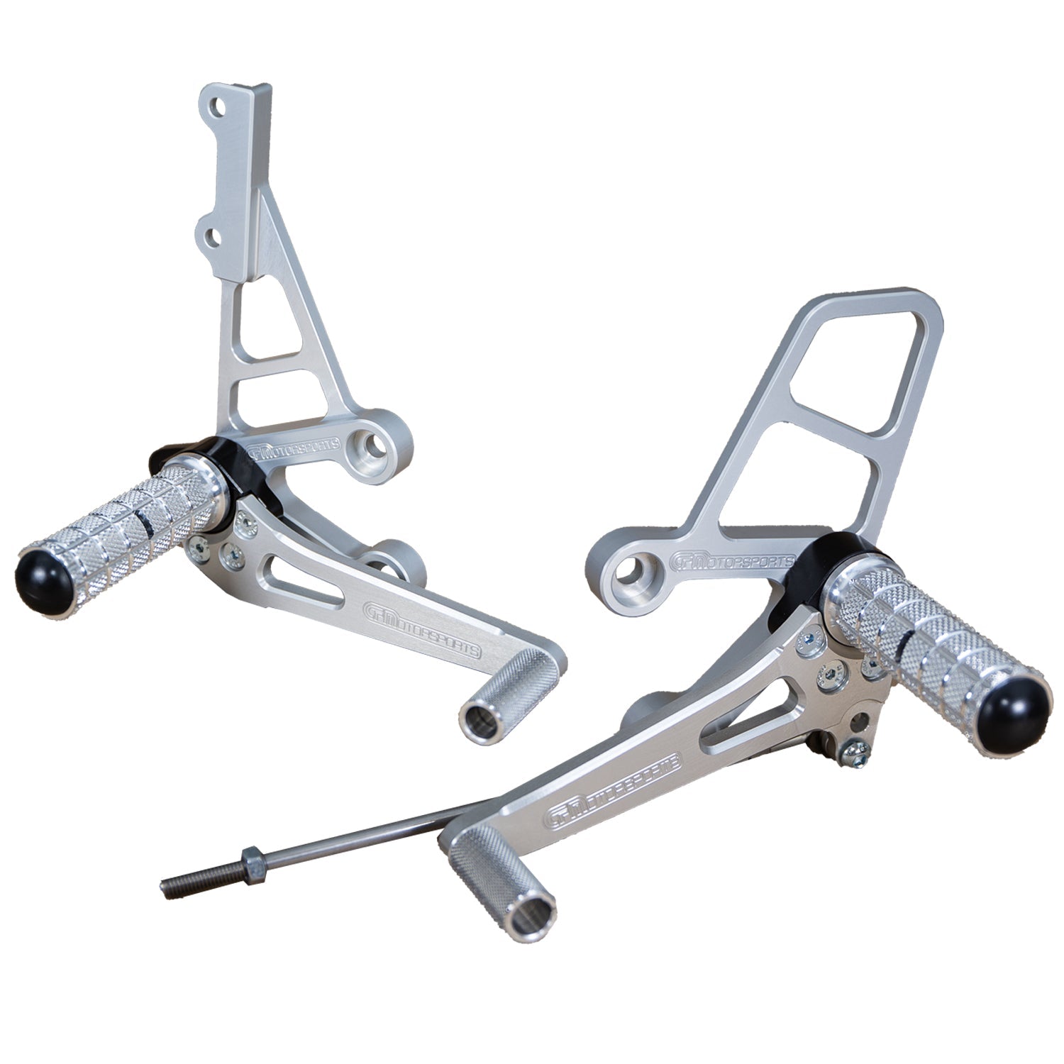 05-0212B Suzuki TL1000R 1998-03 Complete Rearset Kit W/Pedals - Woodcraft Technologies