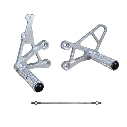 05-0240 Suzuki GSXR600 2000-05 GSXR750 2000-05 GSXR1000 2001-04 Rearset - Woodcraft Technologies