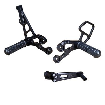 05-0247 Suzuki GSXR600 2006-10 GSXR750 2006-10 Rearset w/Shift Pedal - Woodcraft Technologies
