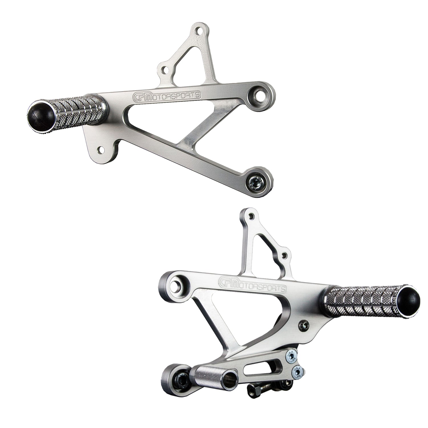 05-0330B Honda CBR600F4 1999-00  Complete Rearset Kit w/ Pedals - STD/GP Shift - Woodcraft Technologies