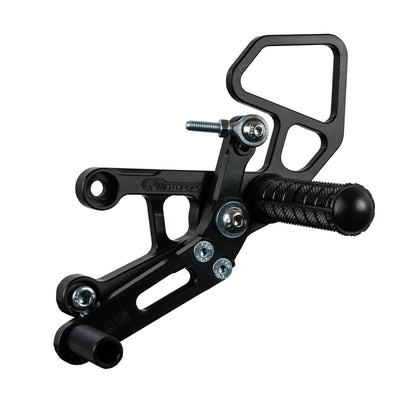 05-0339B Honda CBR1000RR 2008-16 CBR1000RRSP 2014-16  Complete Rearset Kit w/ Pedals - STD/GP Shift - Woodcraft Technologies