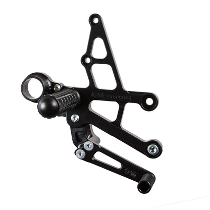 05-0339B Honda CBR1000RR 2008-16 CBR1000RRSP 2014-16  Complete Rearset Kit w/ Pedals - STD/GP Shift - Woodcraft Technologies