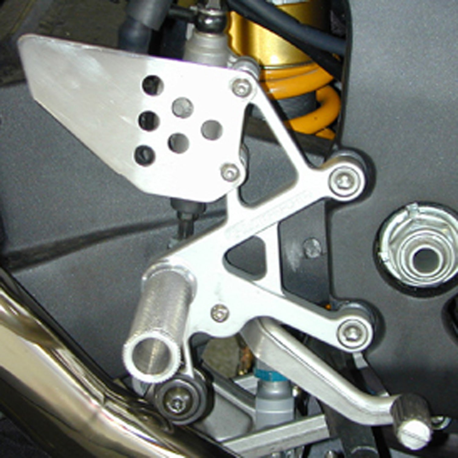 05-0340 Honda RVT100R RC51 2000-06 Rearset - Woodcraft Technologies