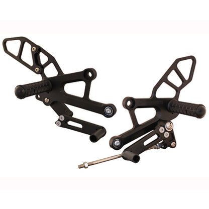 05-0375B Honda CBR250R/300R Complete Adjustable Rearset  - STD Shift