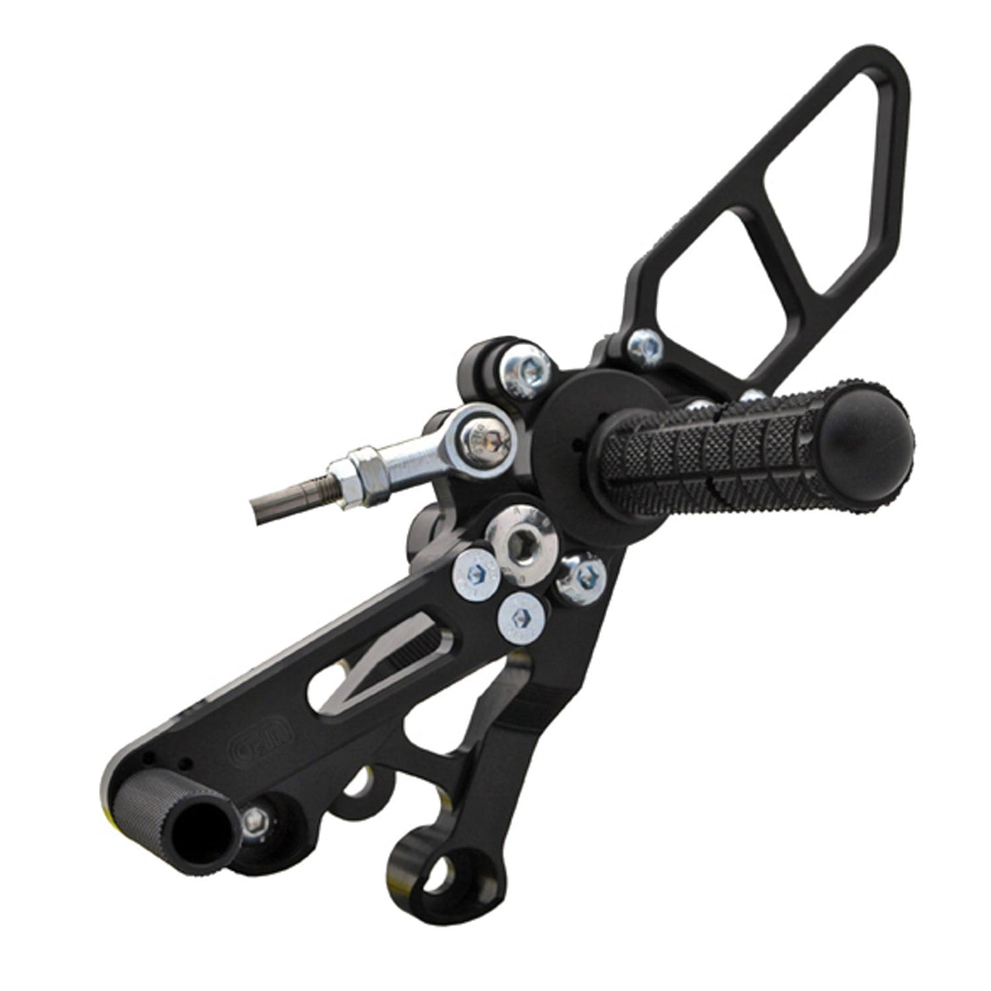 05-0652B Ducati Hypermotard 2013-15,  939 2016-18 Complete Rearset w/ Pedals - STD/GP Shift - Woodcraft Technologies