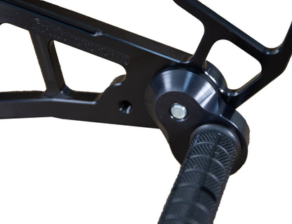 Offset Eccentric Footpeg Mount Plate Set - Woodcraft Technologies